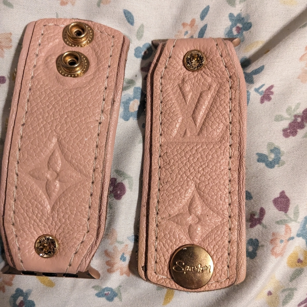 Spark'l apple watch band LV empreinte